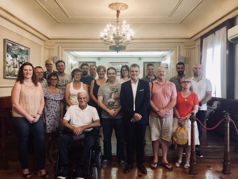 Catorze entitats locals renoven el seu espai a l’Hotel d’Entitats L’alcalde d’Amposta